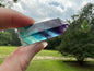 Dark Rainbow Fluorite Obelisk Tower #5