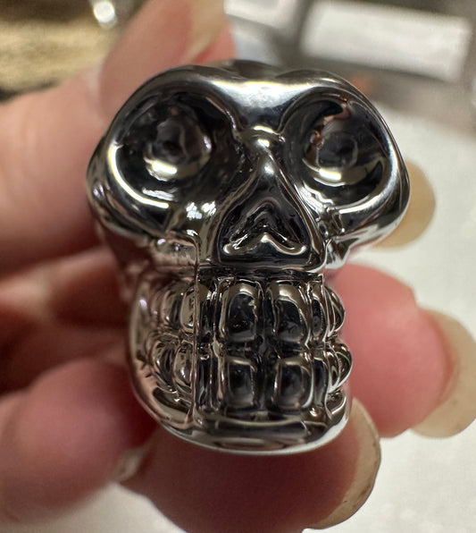 Mini Hand Carved Skull #5