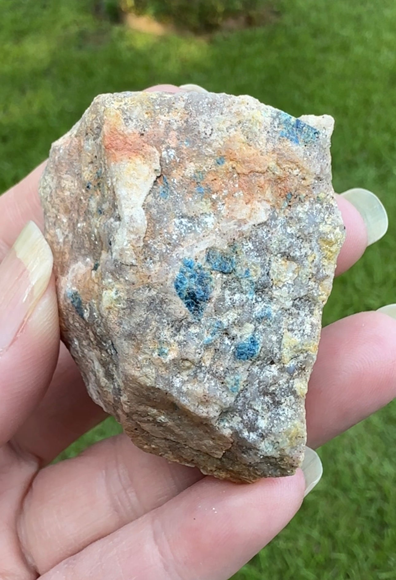 Lazulite Specimen, Graves Mountain #21