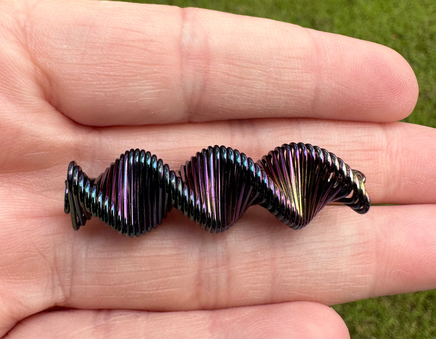 Multi-color Spiral Pendant