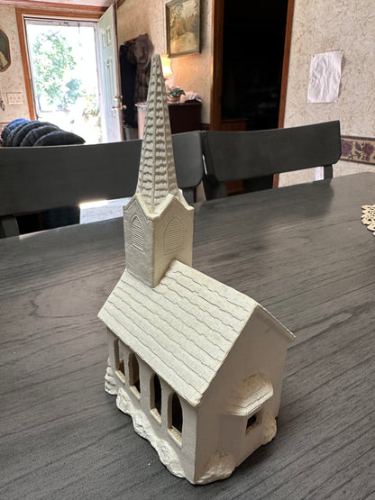 Ceramic Bisque Church