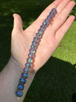 Blue Faceted Bead Strand