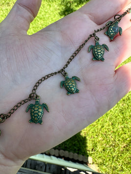 Cute Turtle Pendant/Charms Strand