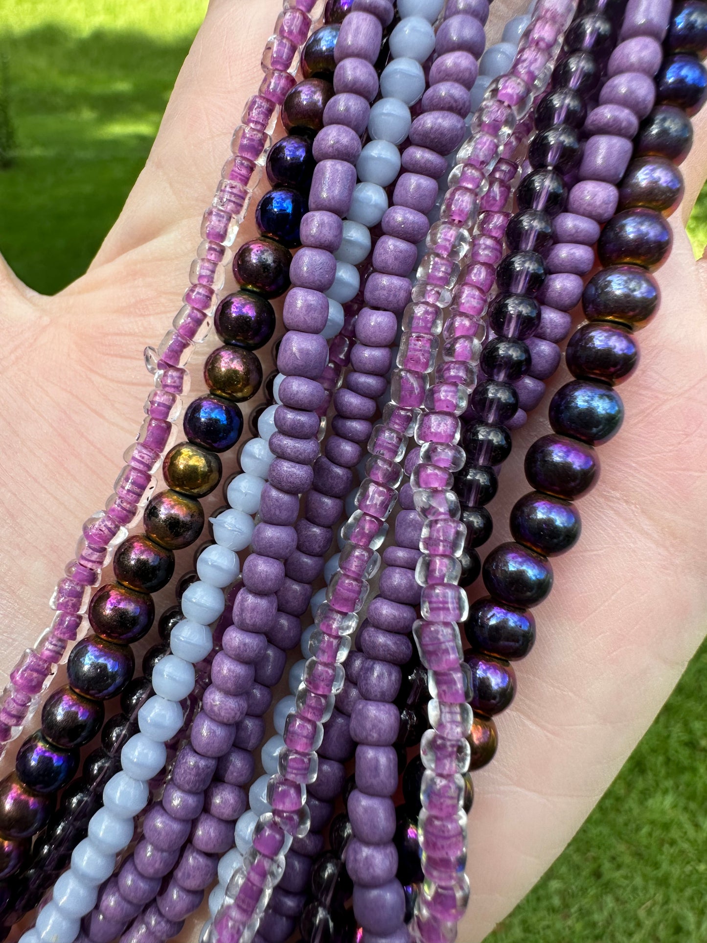 Multi-Strand Glass Beads