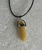 Bullet Pendant with Cord Necklace #41