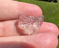 Mini Candy Fluorite Butterfly Carving