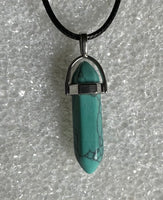 Bullet Pendant with Cord Necklace #40