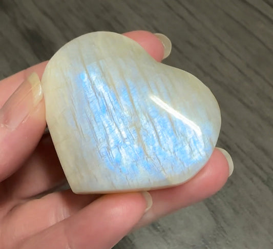 High Quality Moonstone Heart #3