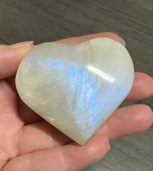 High Quality Moonstone Heart #8