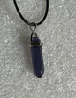 Bullet Pendant with Cord Necklace #44