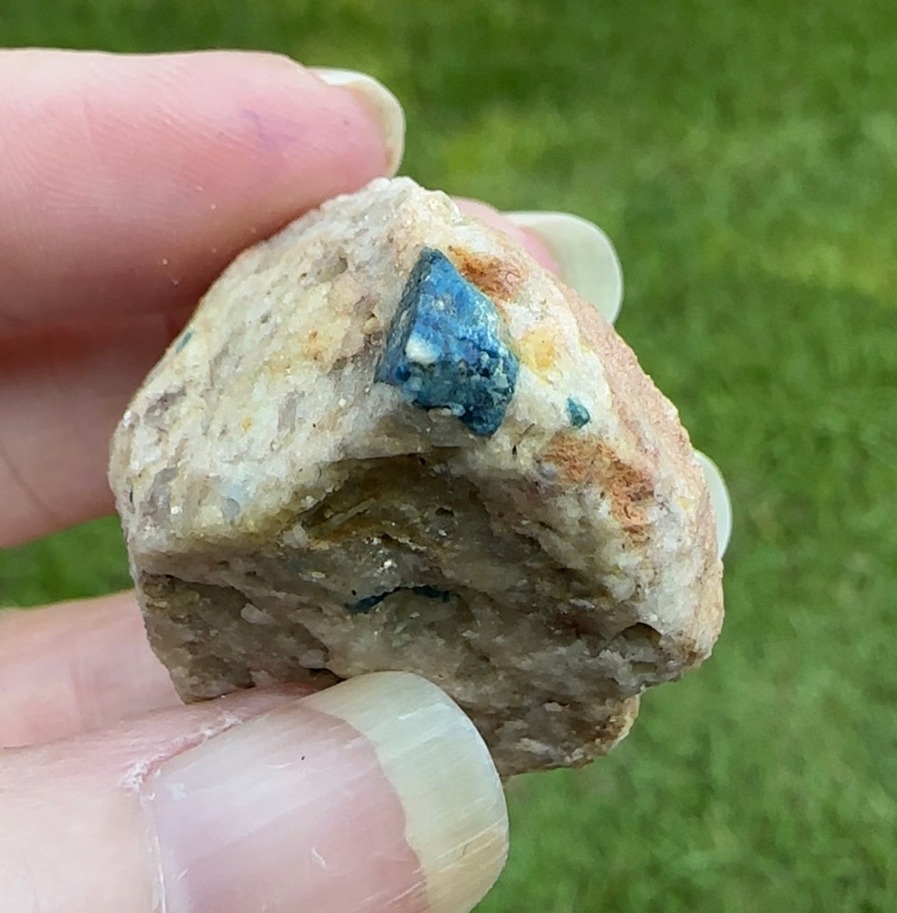 Lazulite Specimen, Graves Mountain #11