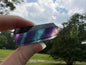 Dark Rainbow Fluorite Obelisk Tower #4