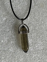 Bullet Pendant with Cord Necklace #57