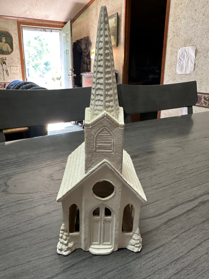 Ceramic Bisque Church