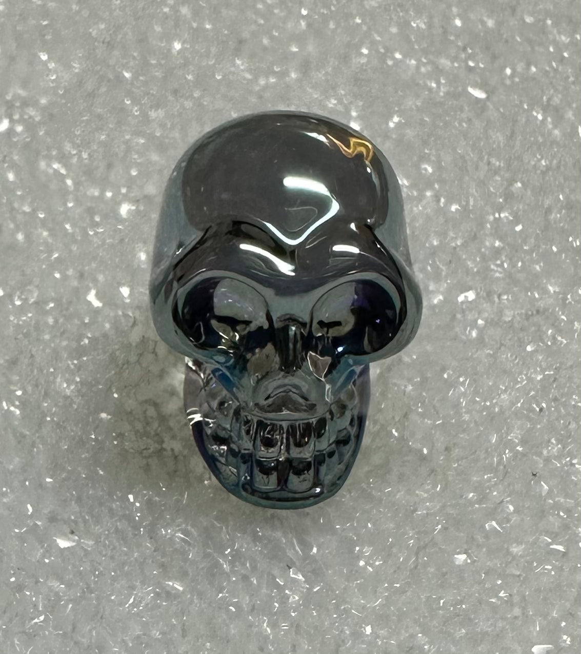 Mini Hand Carved Skull #6