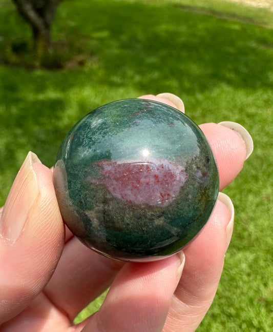 Moss Agate Sphere #7