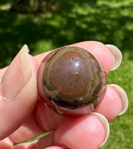 Banded Carnelian Sphere #7