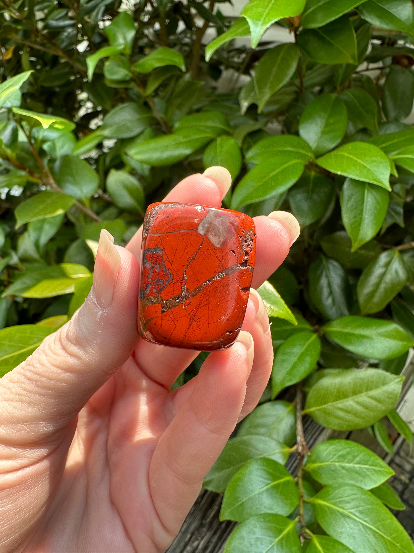 Red Jasper Tumble Cube