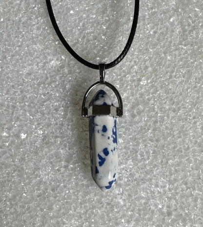 Bullet Pendant with Cord Necklace #16