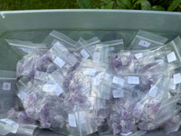 Raw Amethyst Mini Cluster Crystals Small Pack