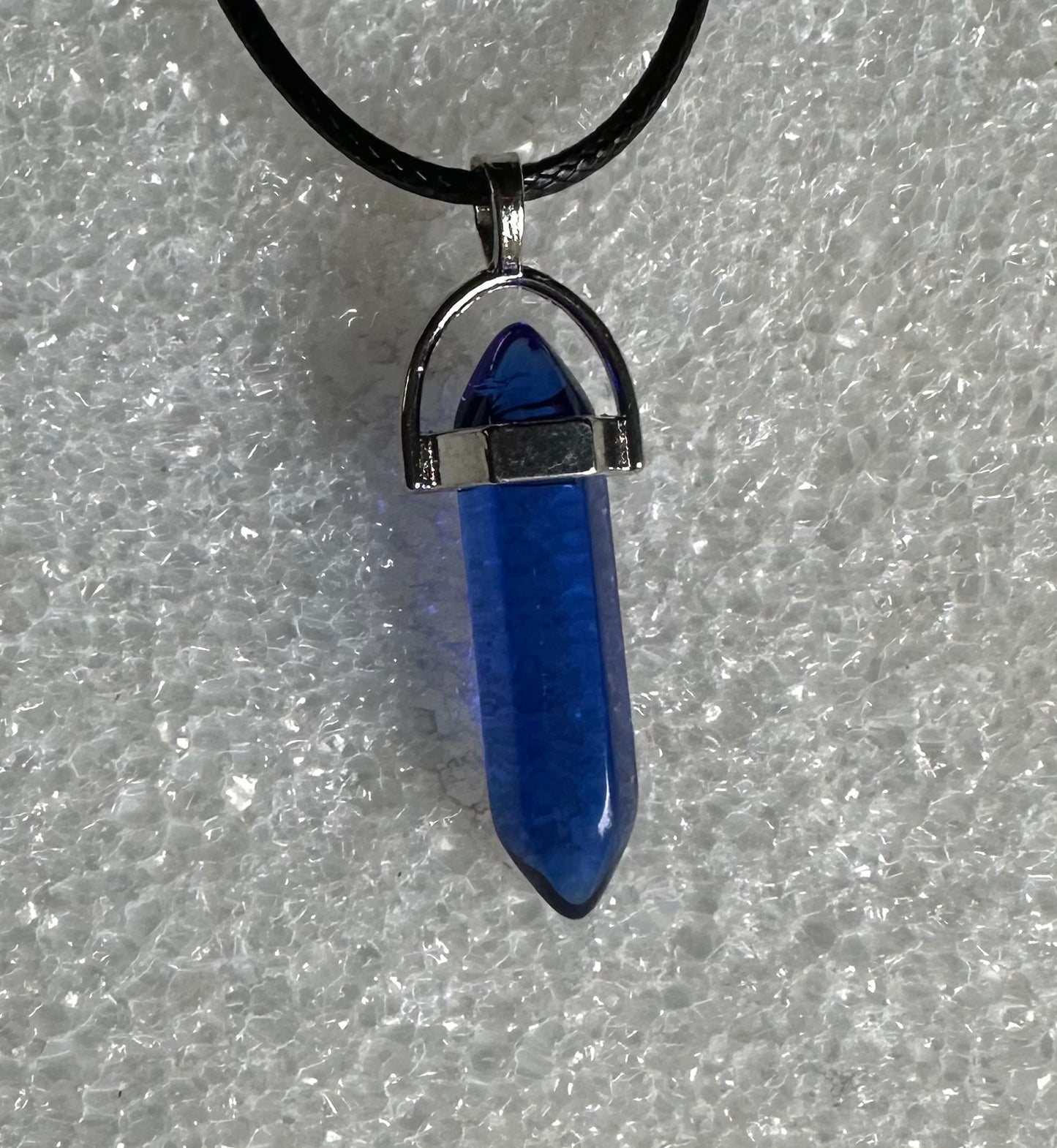 Bullet Pendant with Cord Necklace #55