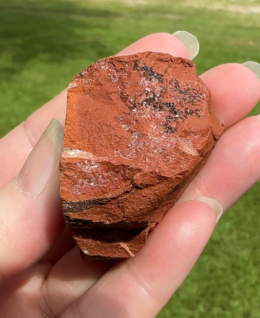 Raw Red Jasper