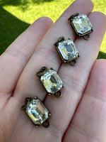 Octagon Charm/Pendants (4)