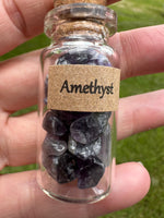 Amethyst Chips In Bottle