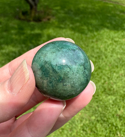 Moss Agate Sphere #8