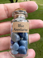 Blue Aventurine Chips In Bottle