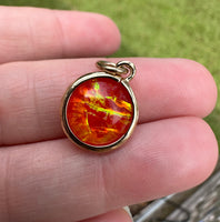 Round Multi-Color Pendant/Charm