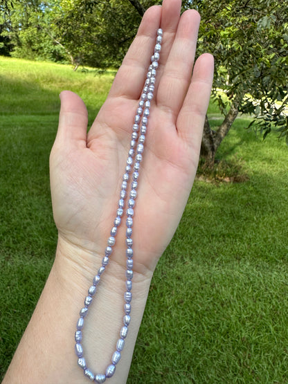 Lavender Freshwater Pearl Strand #1