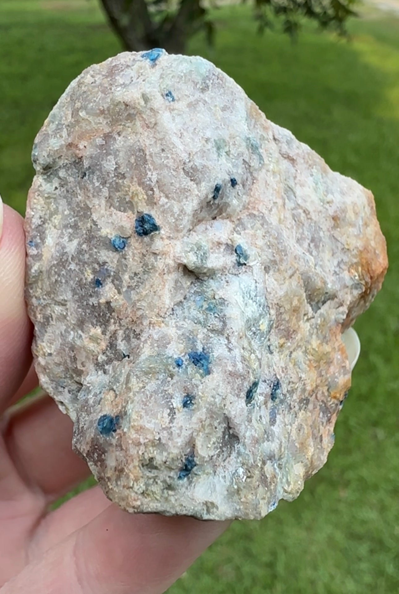 Lazulite Specimen, Graves Mountain #23