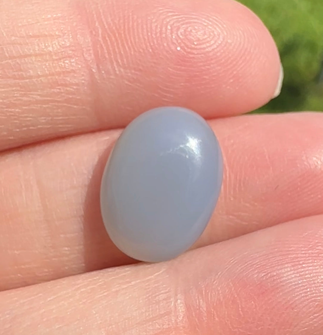 Blue Chalcedony 15x11mm Oval 7.60ct