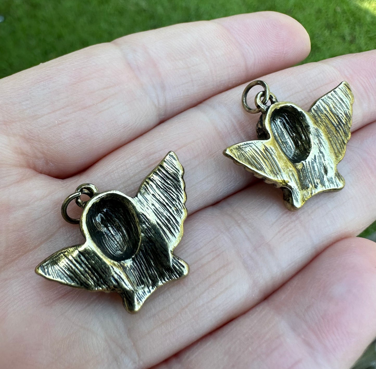 Angel/Cherub Pendant Set of (2)