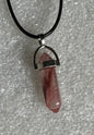 Bullet Pendant with Cord Necklace #39