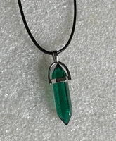 Bullet Pendant with Cord Necklace #36