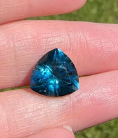 London Blue Topaz 12mm Trillion 7.5ct