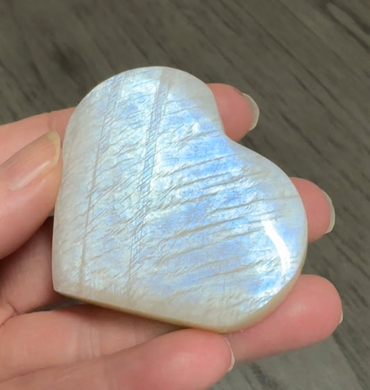 High Quality Moonstone Heart #13