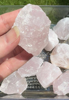 Raw Rose Quartz Lovely Shades of Pink