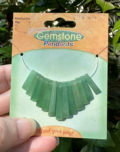 Green Aventurine Fan