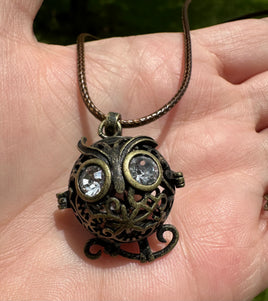 Steampunk Owl that Opens