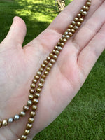 Golden Freshwater Pearl Strand #15