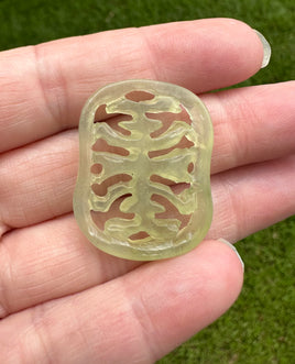 Burma Jade 33x25mm Carving