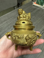 Vintage Brass Incense Burner