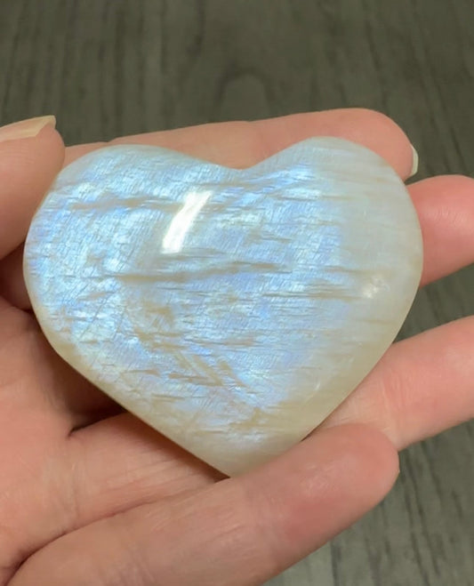 High Quality Moonstone Heart #9