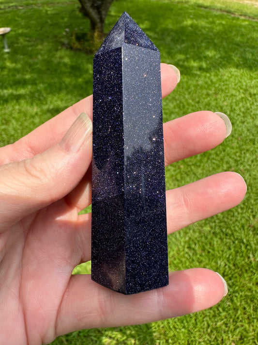 Sparkly Blue Sandstone Tower #2