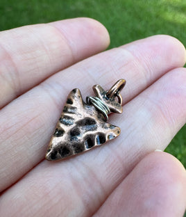 Goldtone Arrowhead Pendant