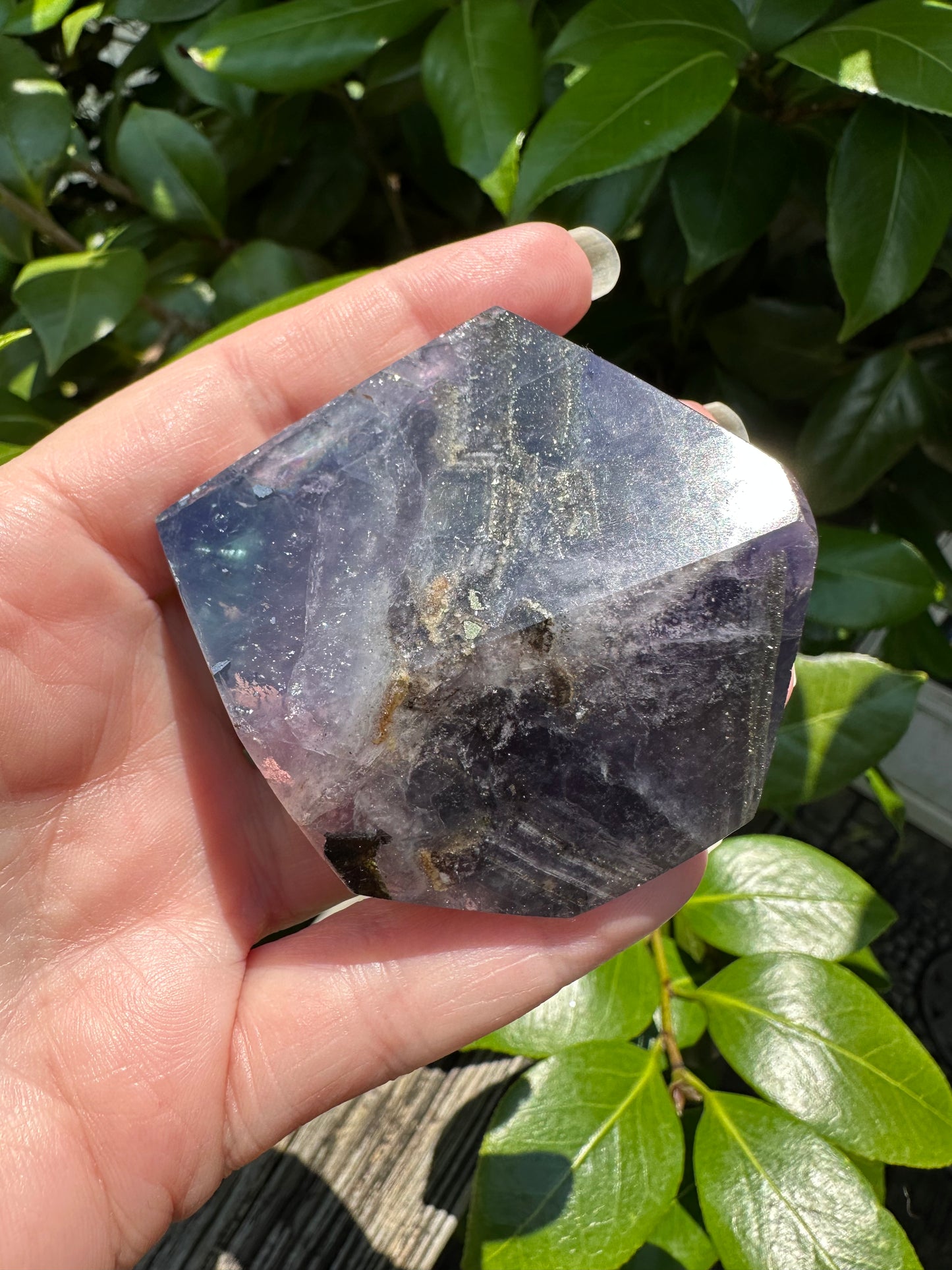 Fluorite Mixed Pyrite Freeform #2