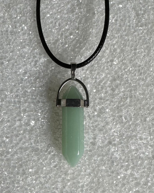 Bullet Pendant with Cord Necklace #60